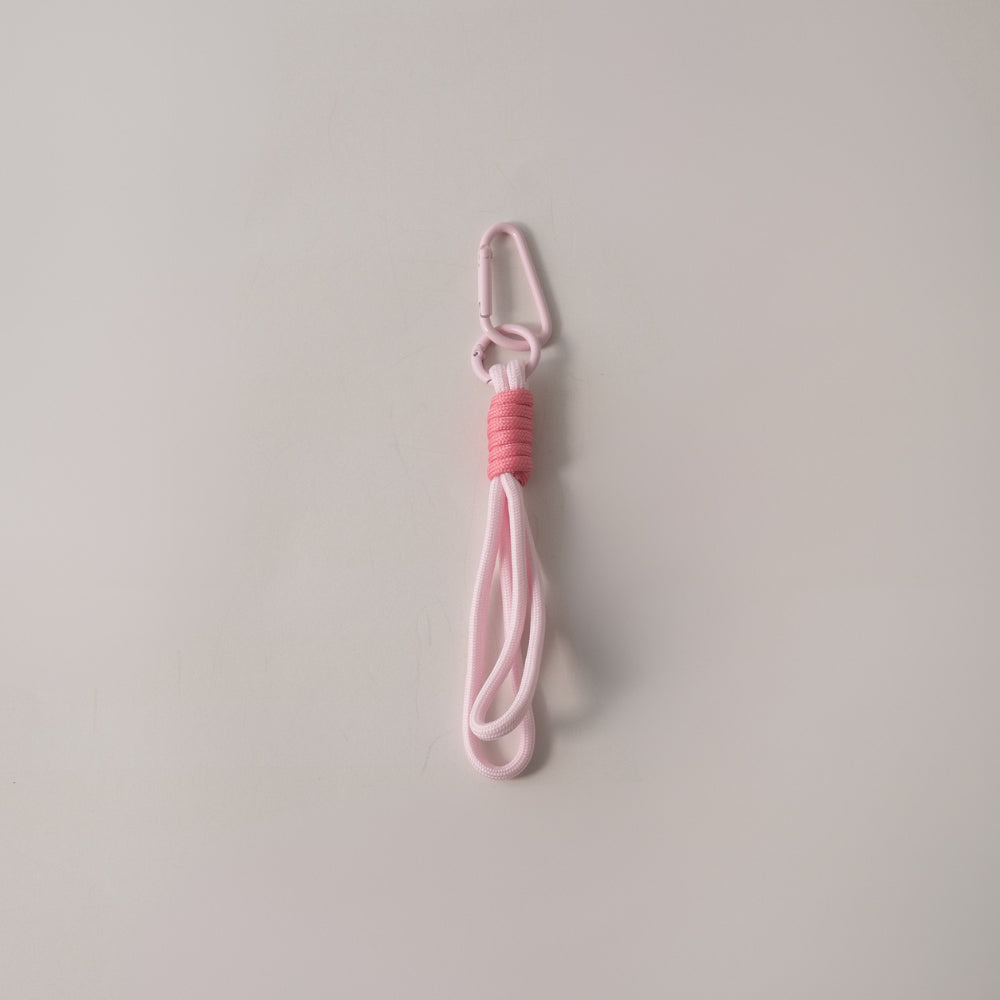 Keychain Carabiner Rope - PINK